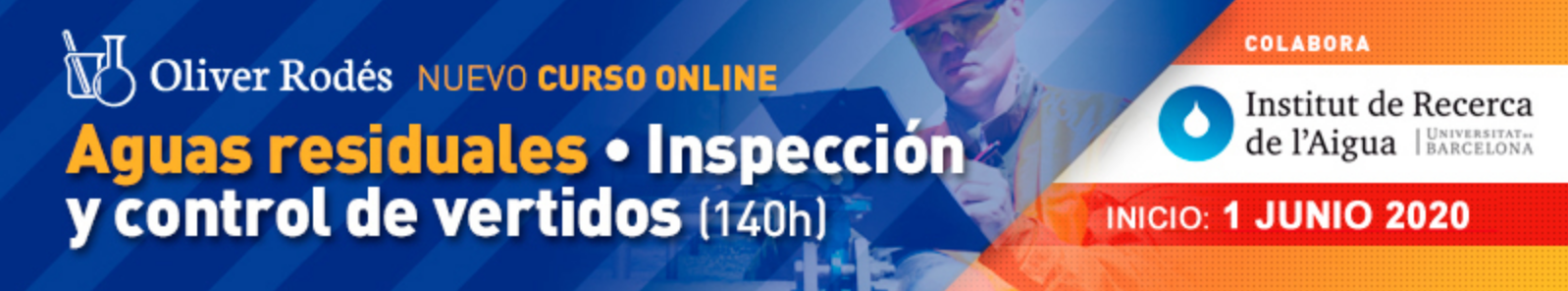 6ª edición del Curso: Aguas residuales. Inspección y Control de vertidos